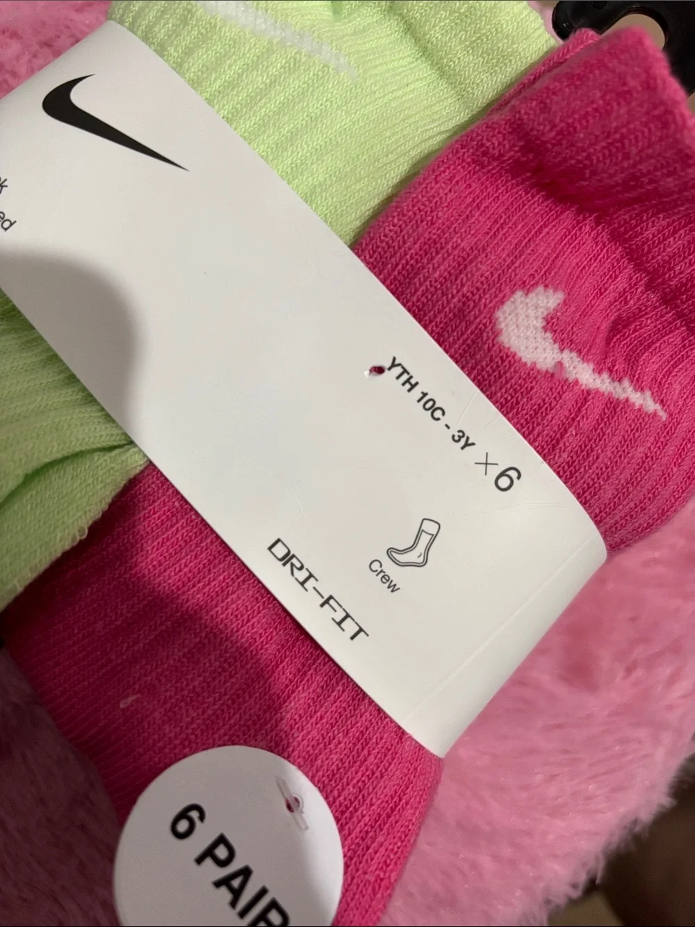 Kids MultiColored Nike Socks